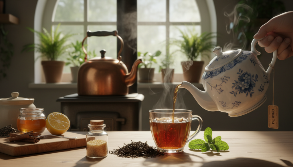 Ceylon Tee Zubereitung Ceylon Tee Zubereitung