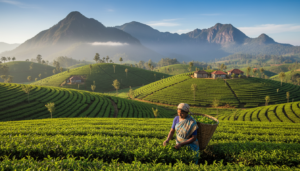 Ceylon-Tee in Sri Lanka