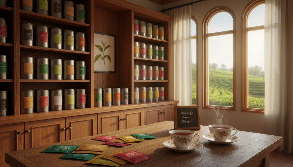 Darjeeling Tee Online-Kauf