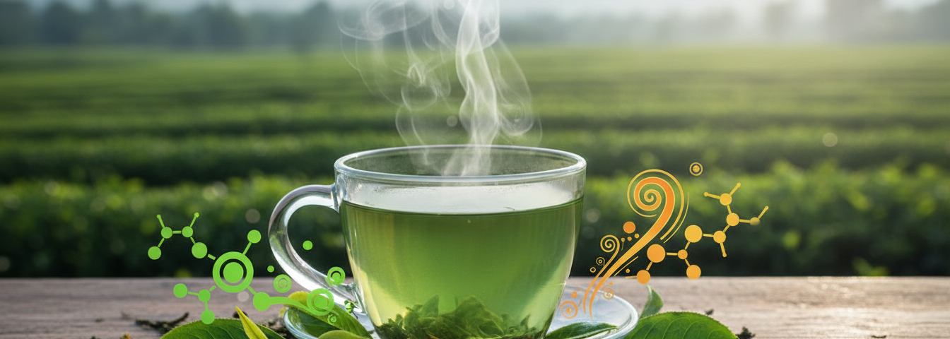 Grüner Tee Inhaltsstoffe