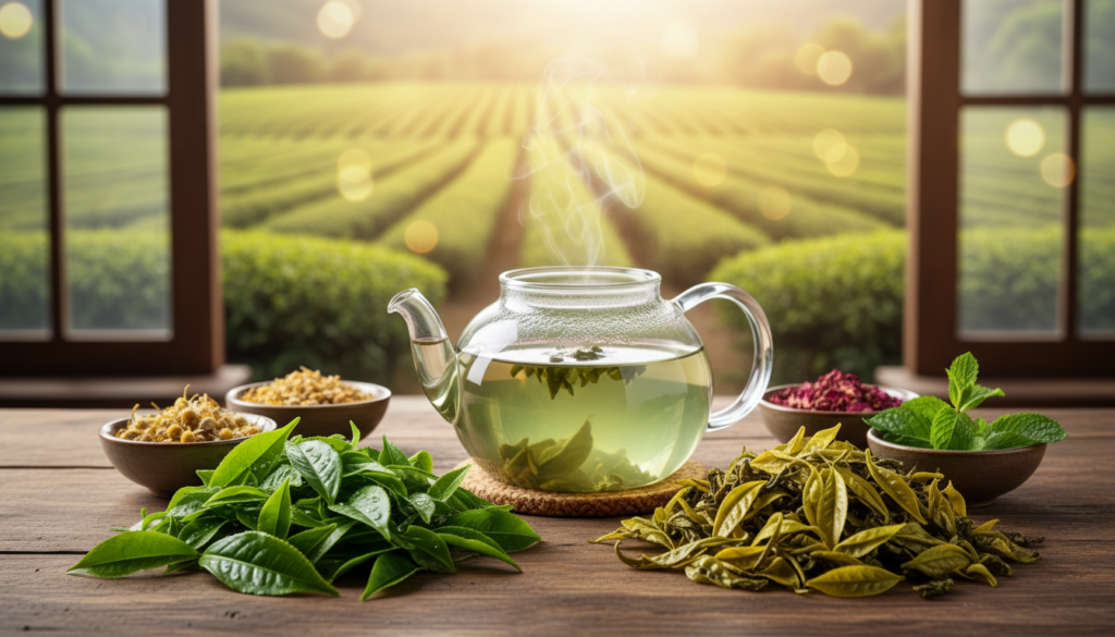 Grüner Tee Inhaltsstoffe