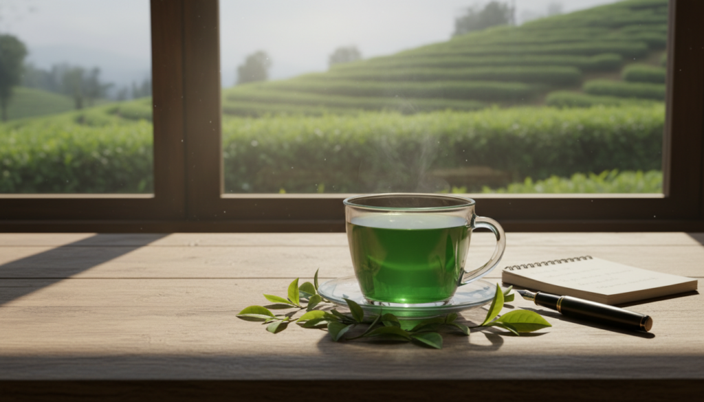 Grüner Tee Koffein Mythen