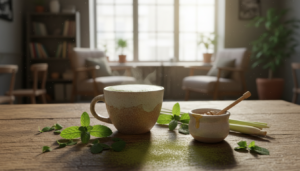 Grüner Tee Latte Rezept