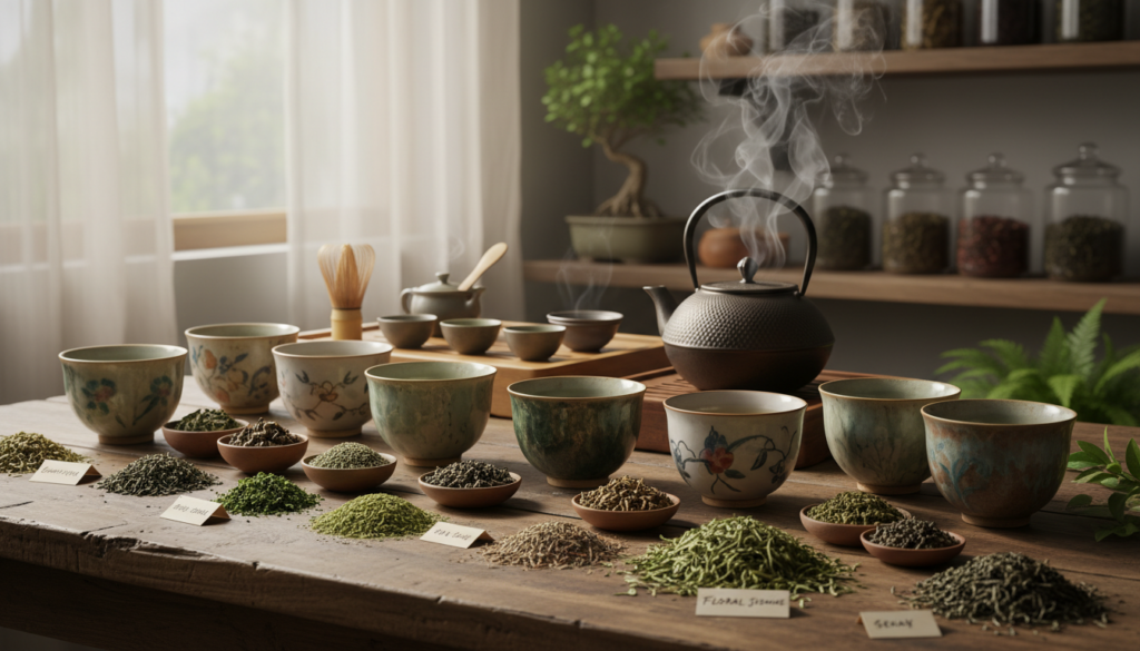 Grüner Tee Sorten Grüner Tee Sorten