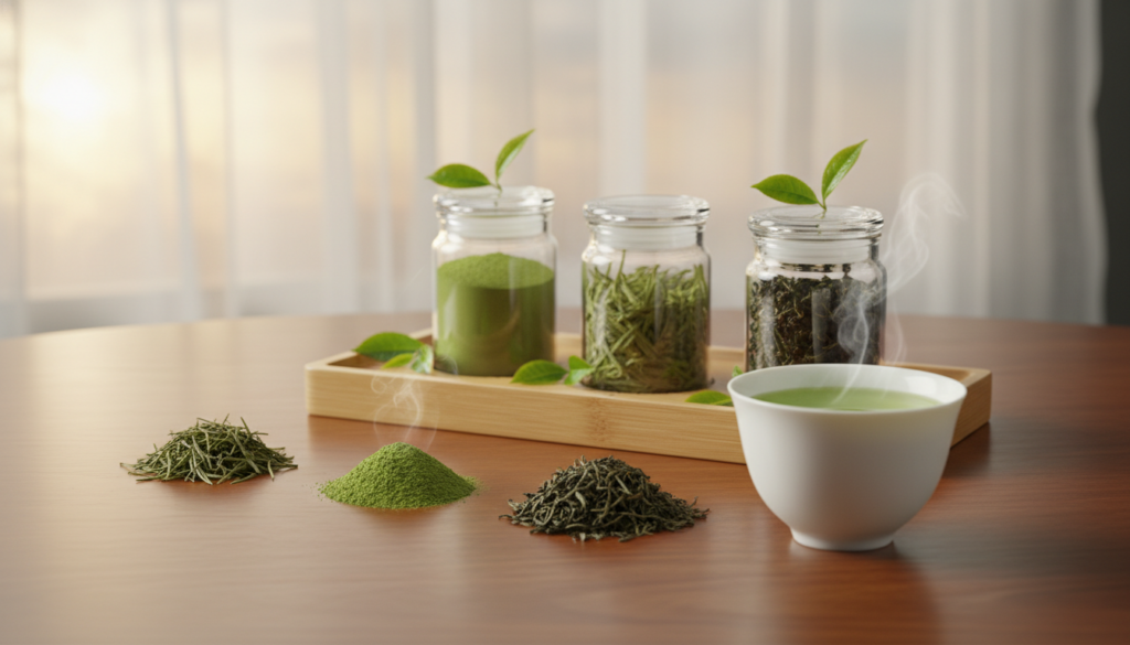 Grüner Tee Sorten