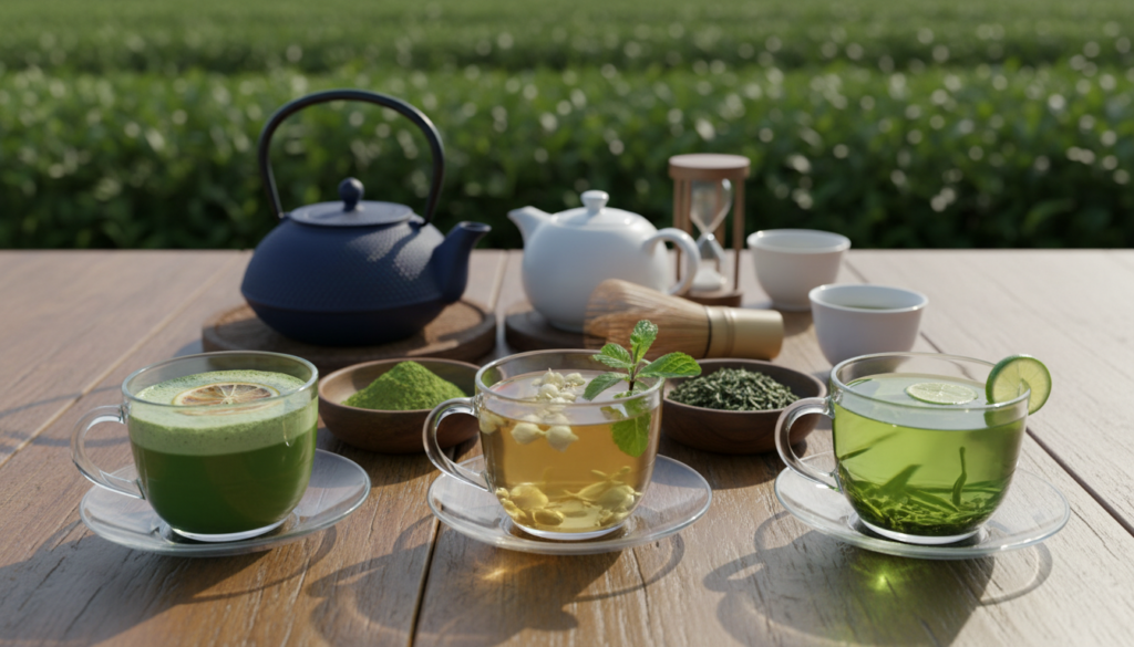 Grüner Tee Vergleich