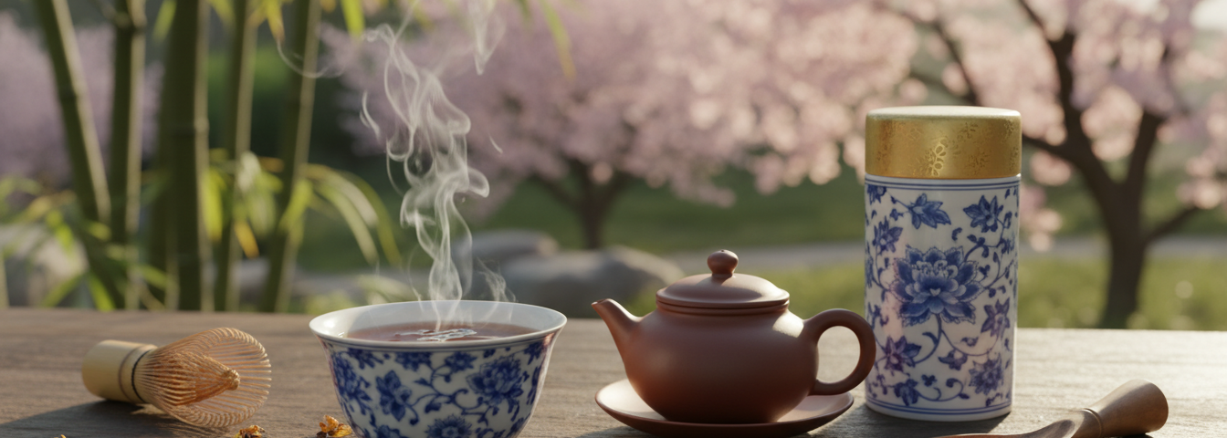 Keemun und China Schwarztee