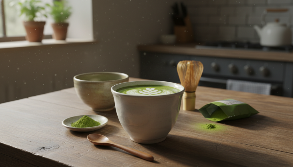 Matcha Latte Rezept