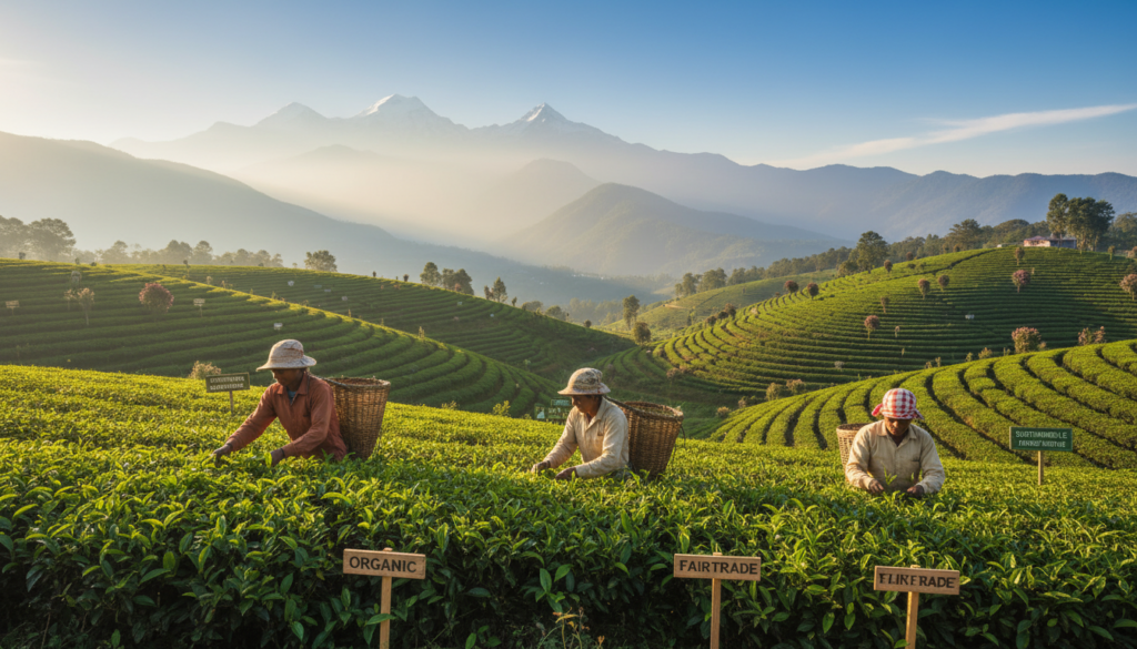Nachhaltiger Teeanbau