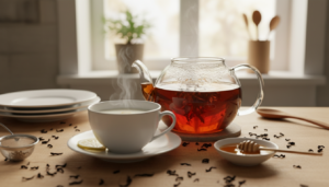 Schwarzer Tee Zubereitung