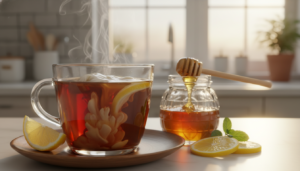 Tee mit Milch und Zitrone Rezept